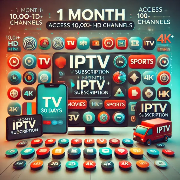 1 Month IPTV Subscription