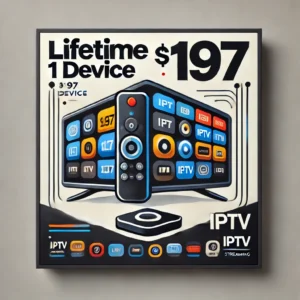 Lifetime IPTV Subscription – 1 Device Access